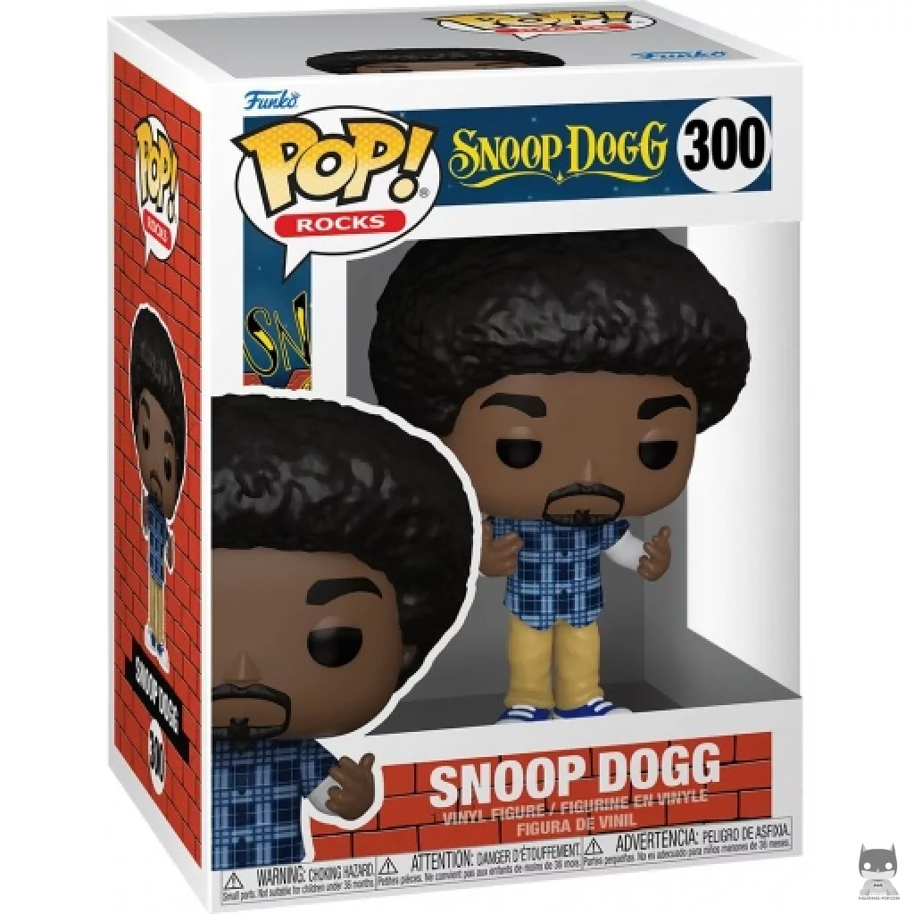 Figura Funko Pop! Snoop Dogg en su caja