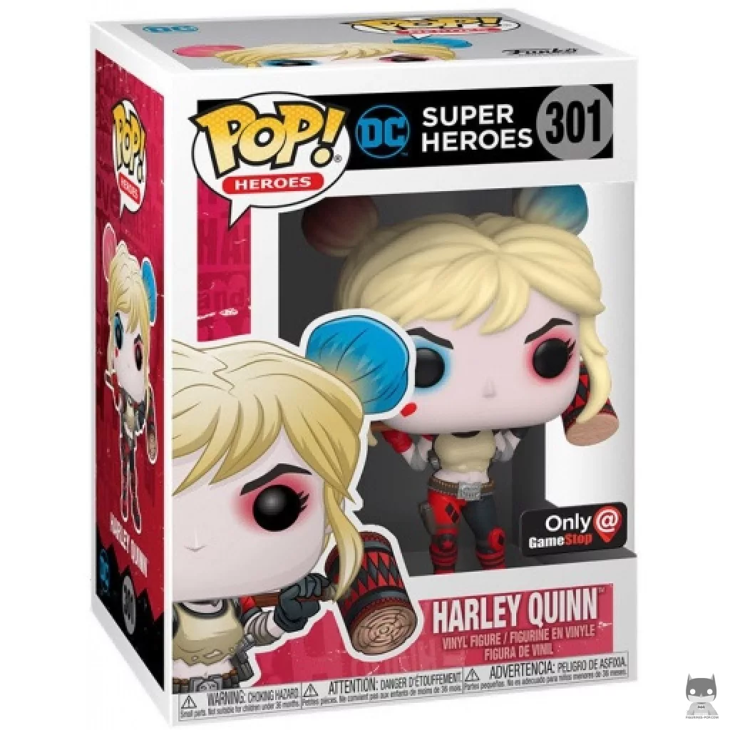 Figura Funko Pop! Harley Quinn en su caja