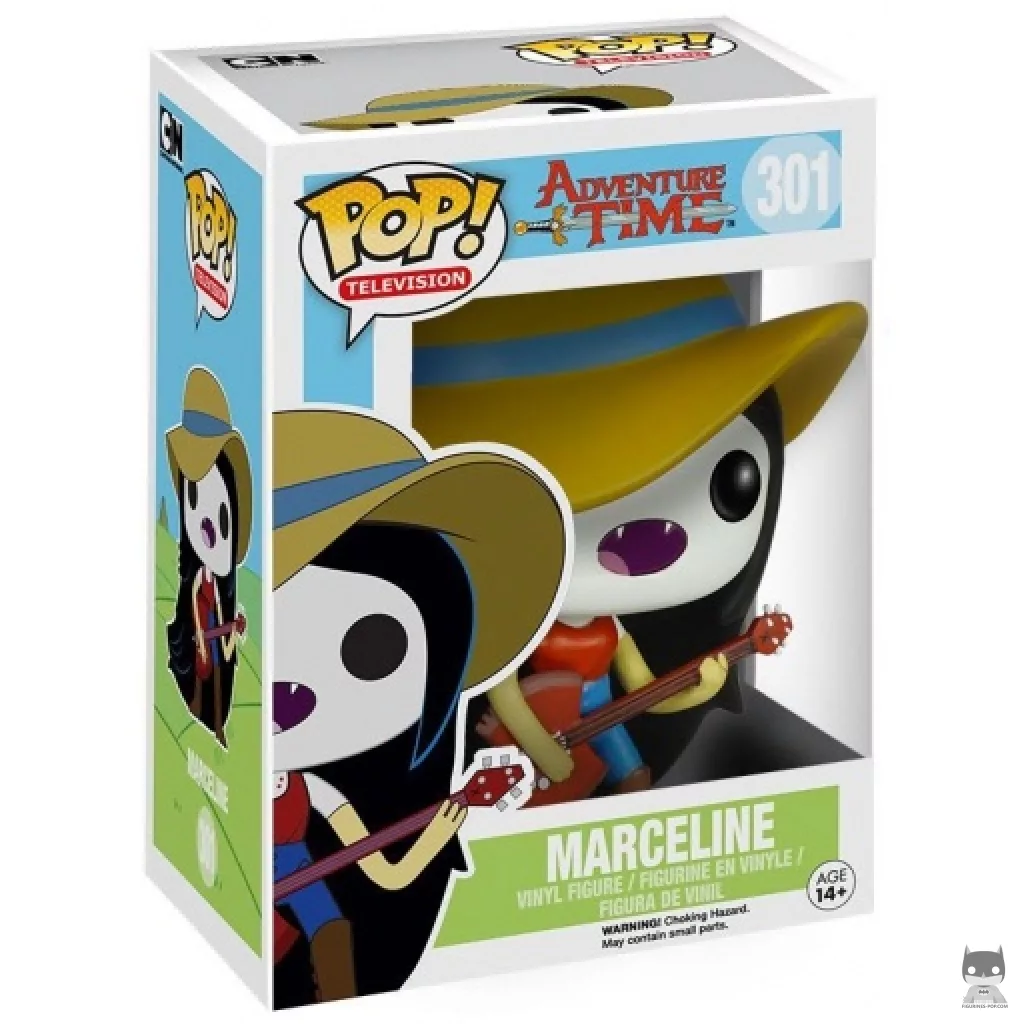 Figura Funko Pop! Marceline la Reina Vampiro con guitarra en su caja