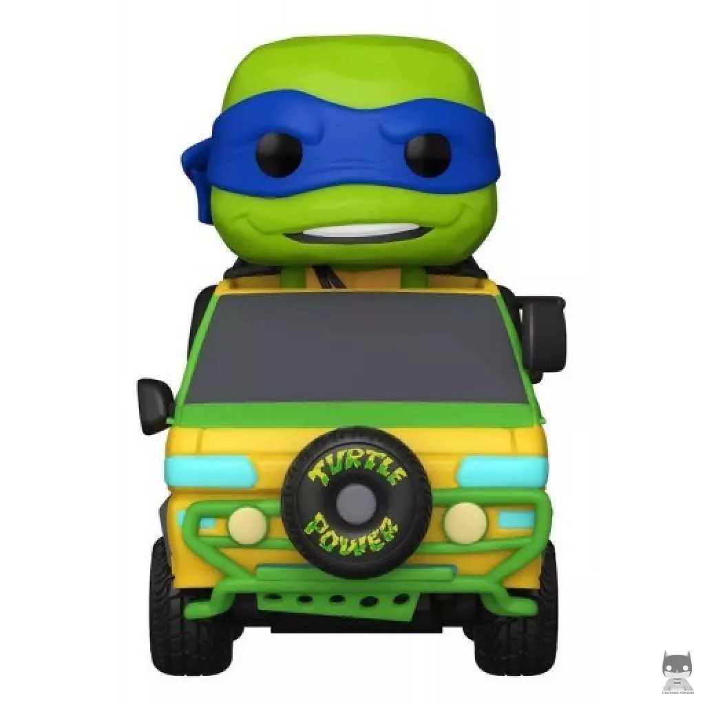 Figura Funko Pop! Leonardo en la furgoneta Tortuga (Ninja Turtles: Caos mutante)