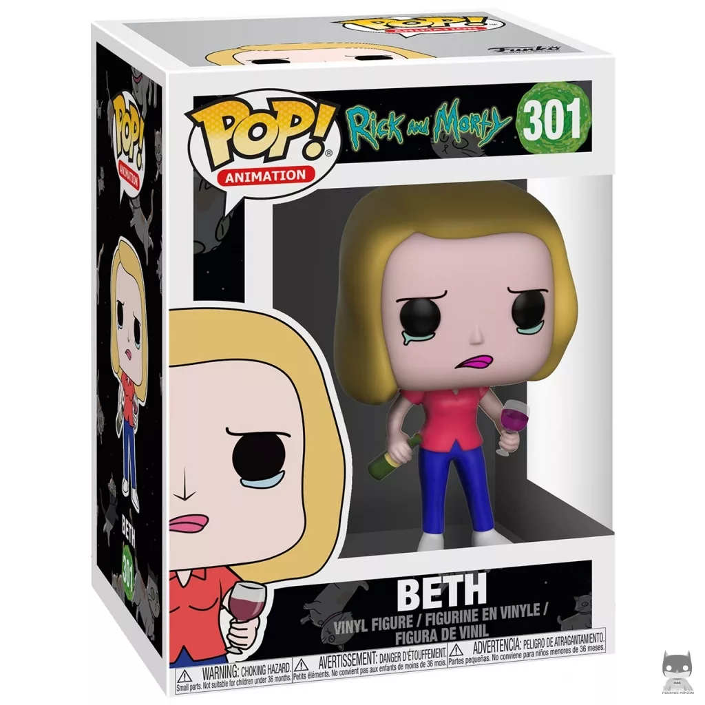 Figura Funko Pop! Beth Smith en su caja