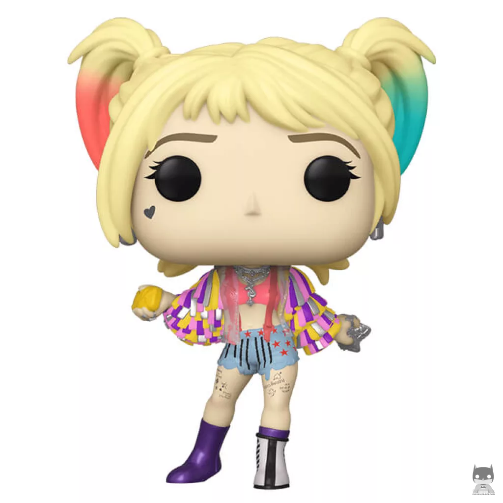 Figura Funko Pop! Harley Quinn con cinta de precaución (Aves de presa)