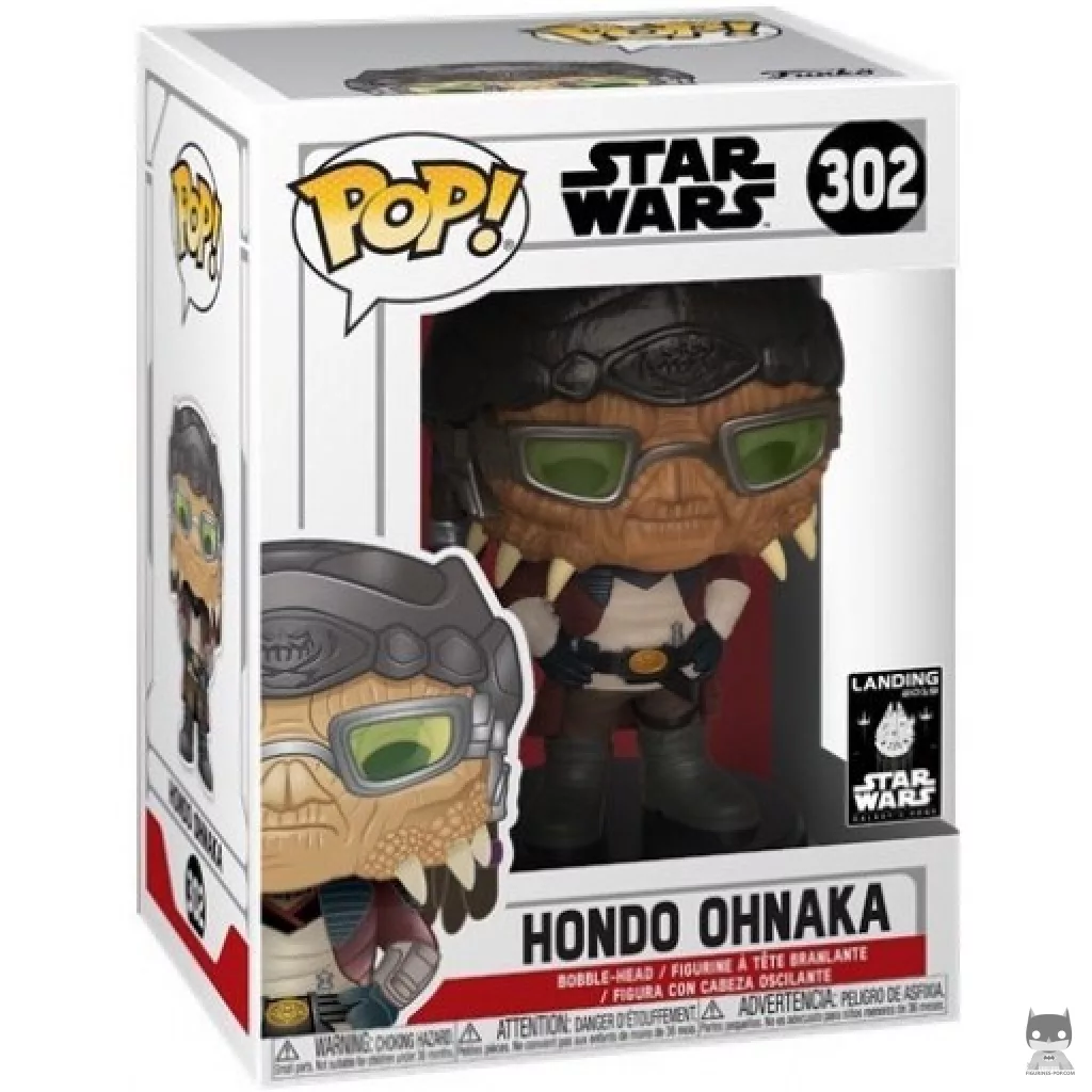 Figura Funko Pop! Hondo Ohnaka en su caja