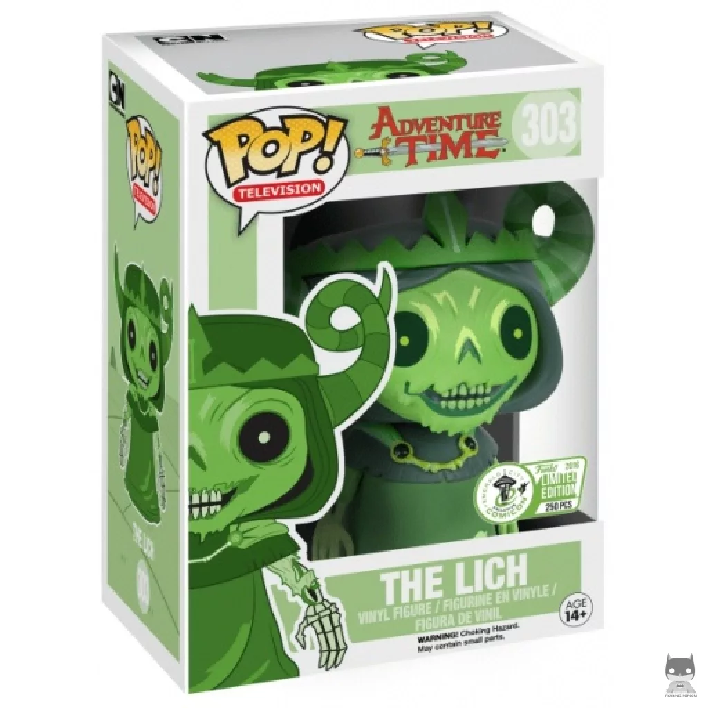 Figura Funko Pop! El Lich (Verde) en su caja