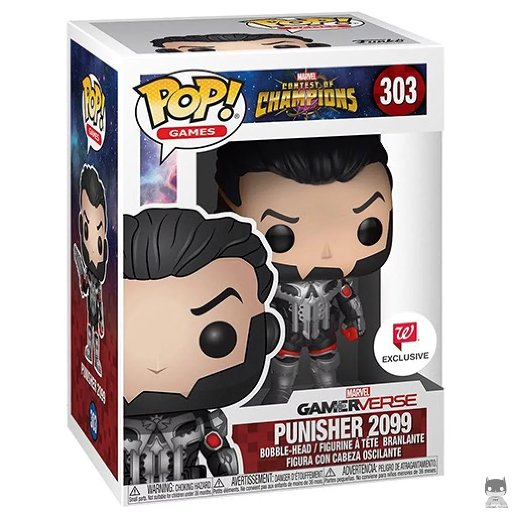 Figura Funko Pop! Punisher (2099) en su caja