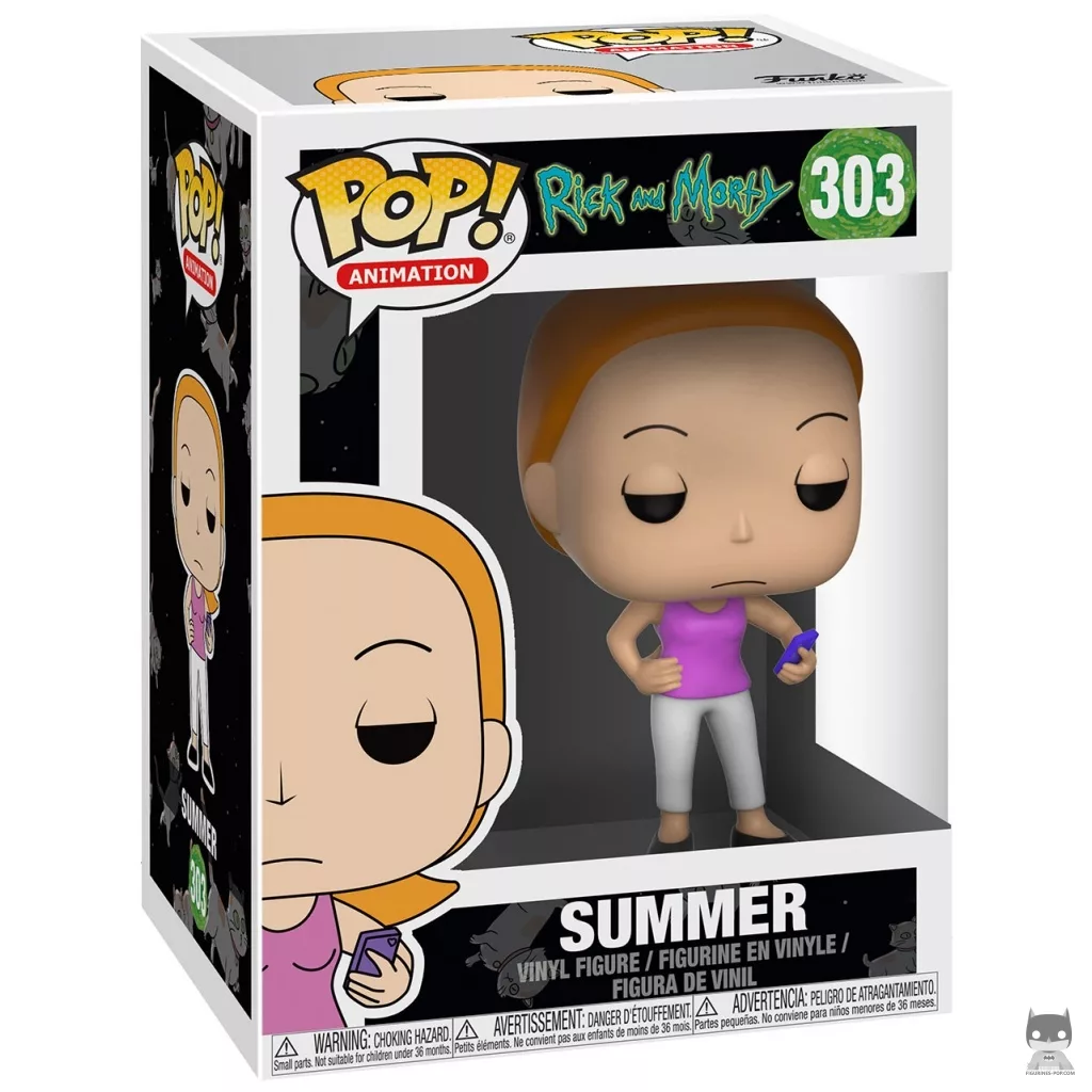 Figura Funko Pop! Summer Smith en su caja