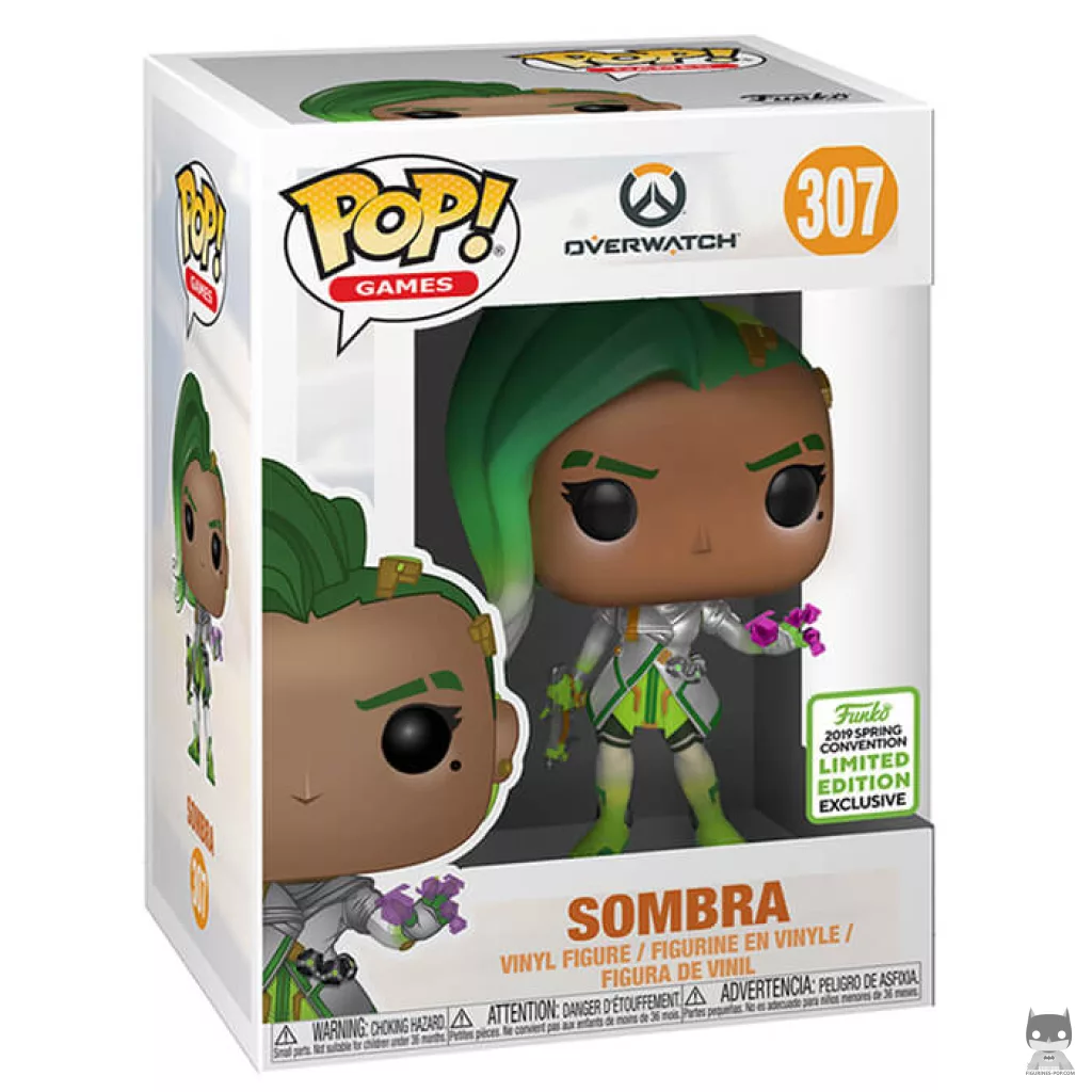 Figura Funko Pop! Sombra (Aspecto Glitch) en su caja