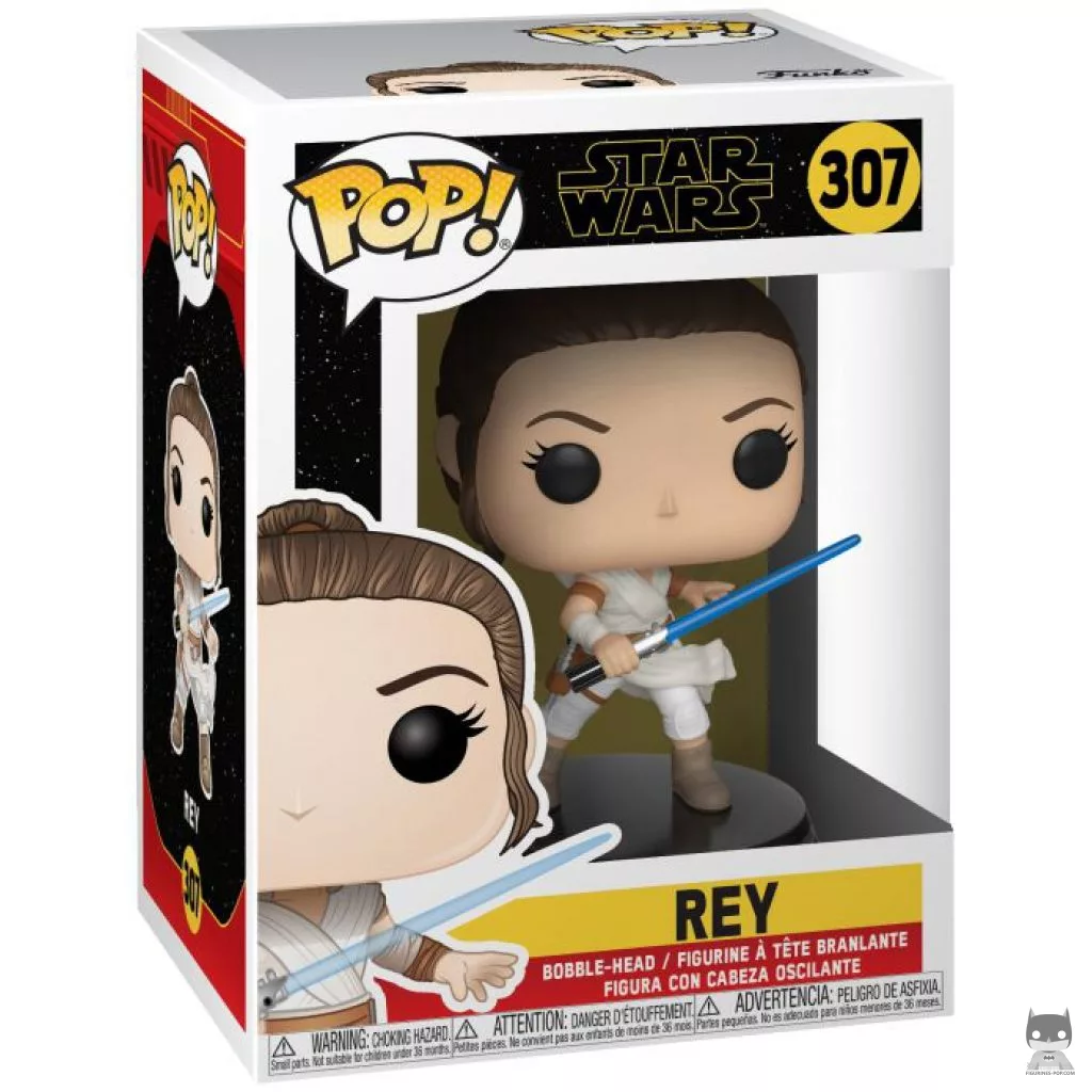 Figura Funko Pop! Rey en su caja