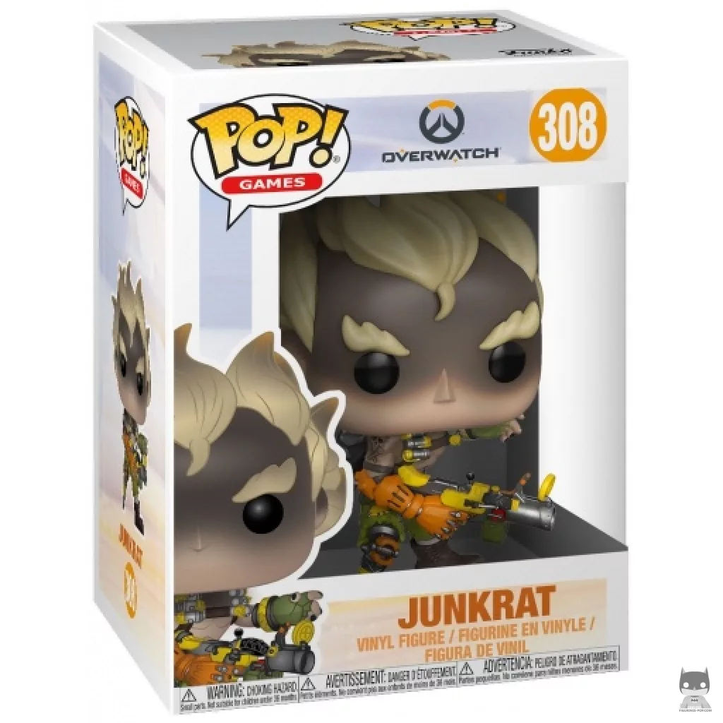Figura Funko Pop! Junkrat en su caja