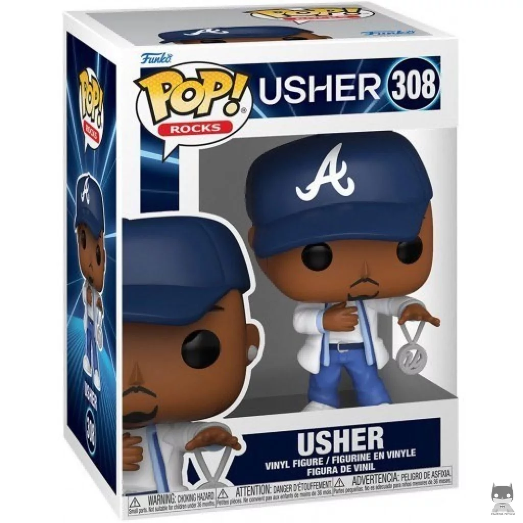 Figura Funko Pop! Usher (Yeah!) en su caja
