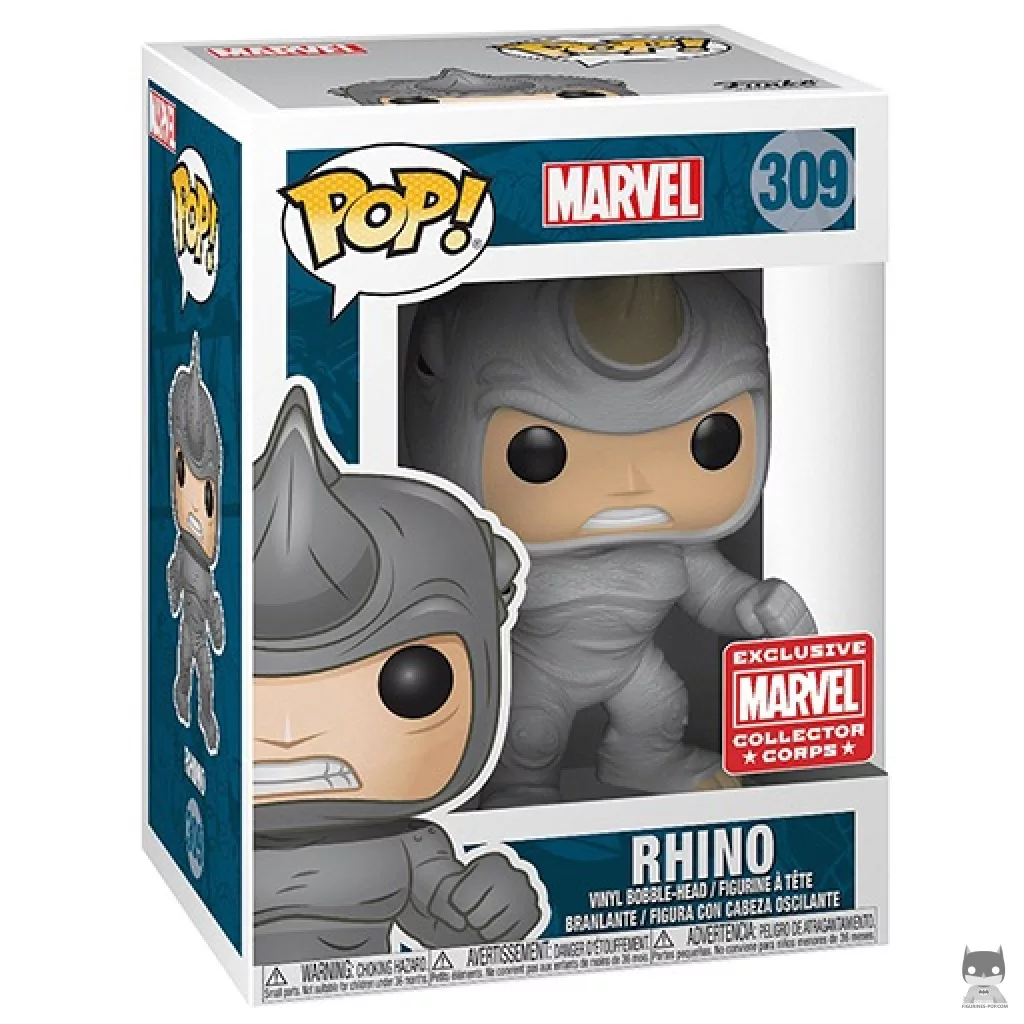 Figura Funko Pop! Rino en su caja