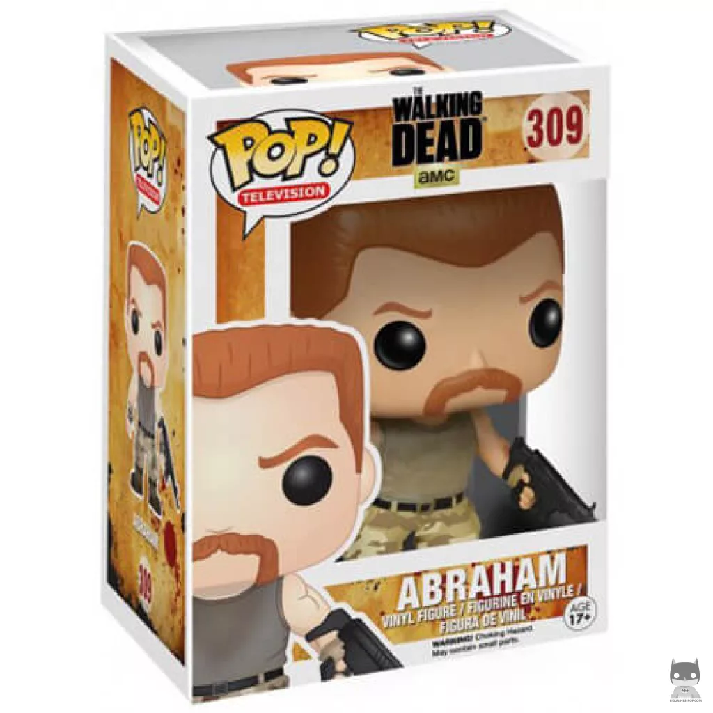 Figura Funko Pop! Abraham Ford en su caja