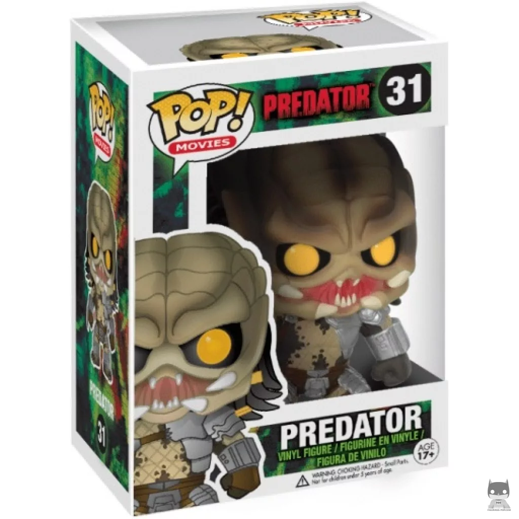 Figura Funko Pop! Depredador en su caja