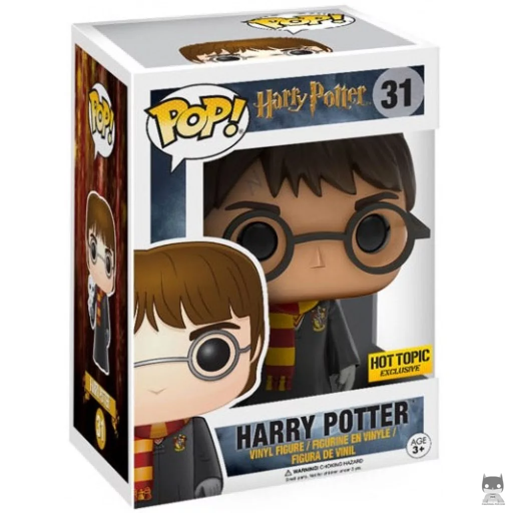 Figura Funko Pop! Harry Potter con Hedwig en su caja