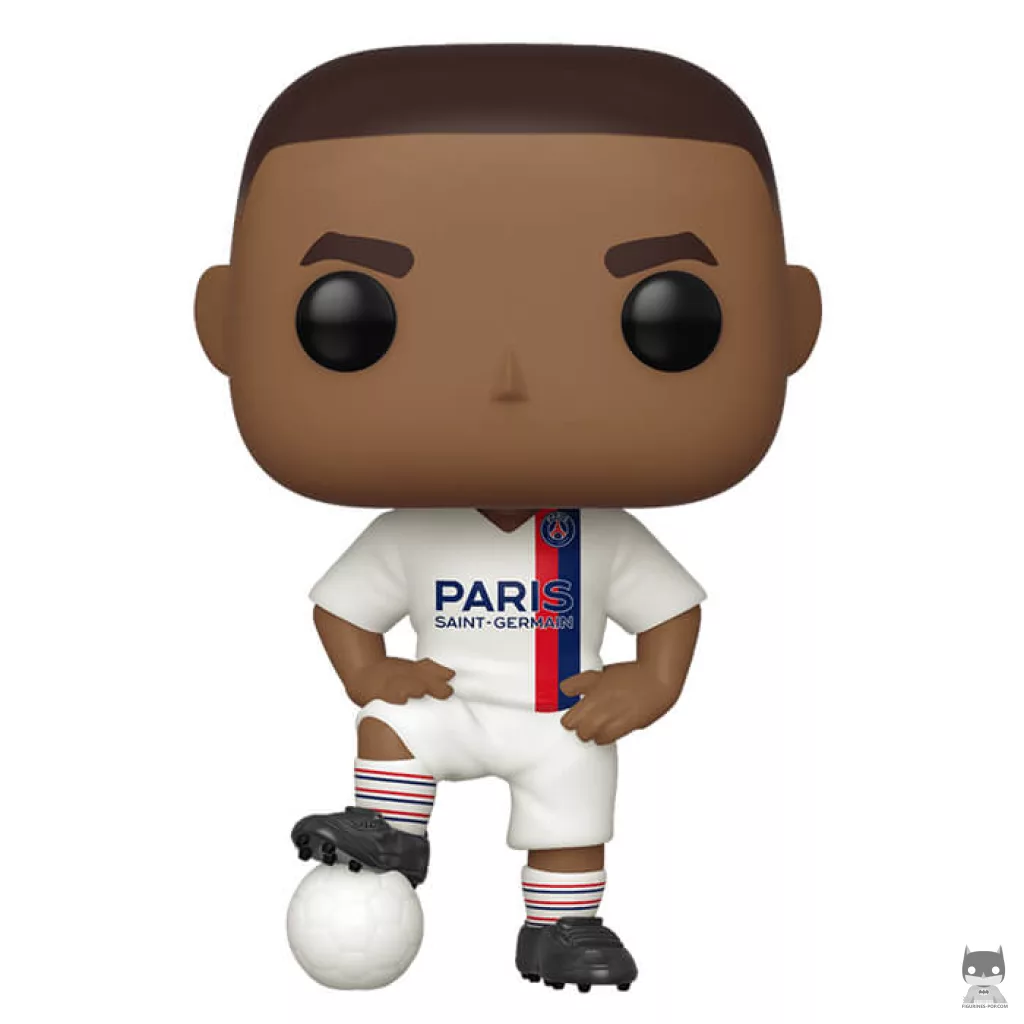 Figura Funko Pop! Kylian Mbappé (Paris Saint-Germain) (Blanco) (Ligue 1 (liga francesa de fútbol))