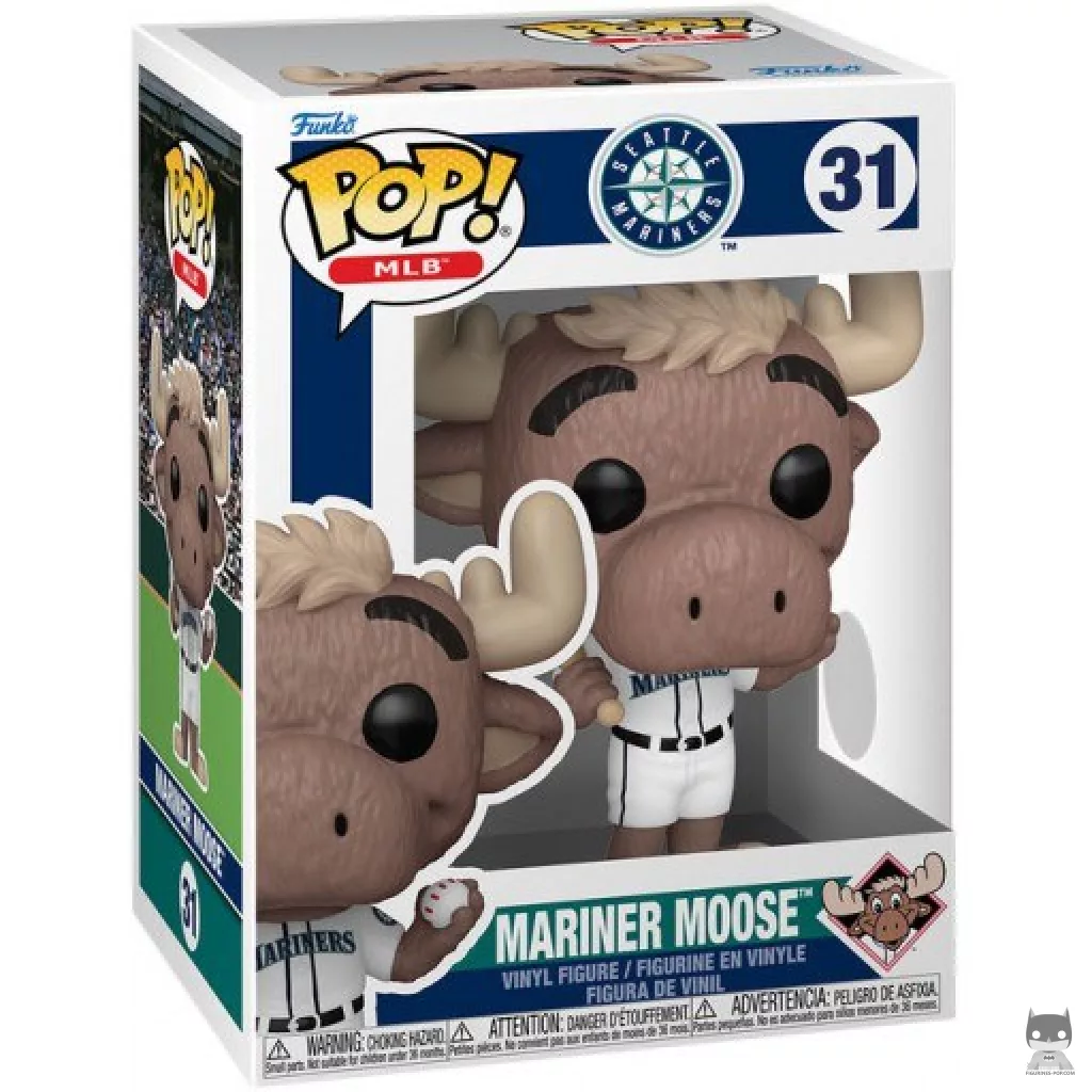 Figura Funko Pop! Mariner Moose en su caja