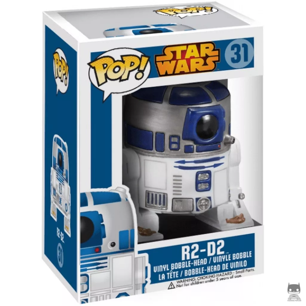 Figura Funko Pop! R2-D2 en su caja