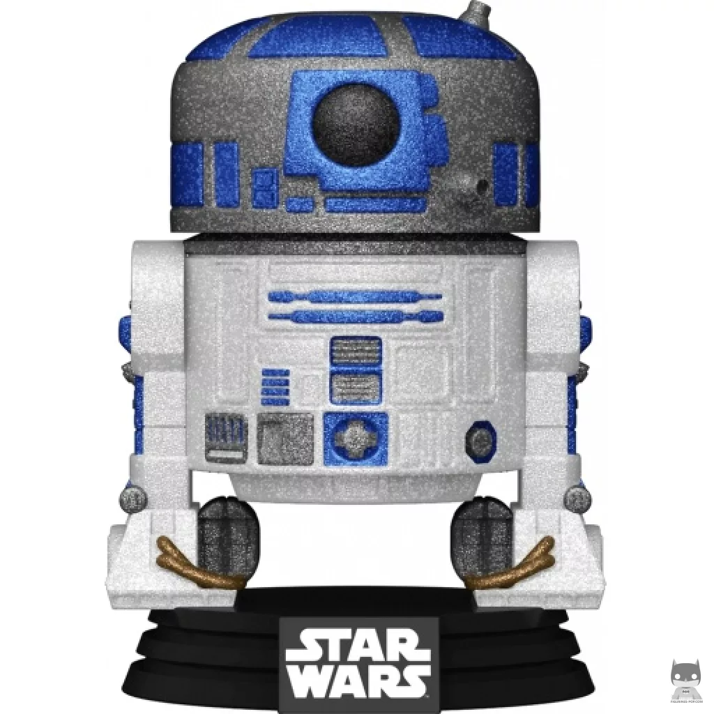 Figura Funko Pop! R2-D2 (Purpurina de diamante) (Star Wars: Episodio I, La amenaza fantasma)