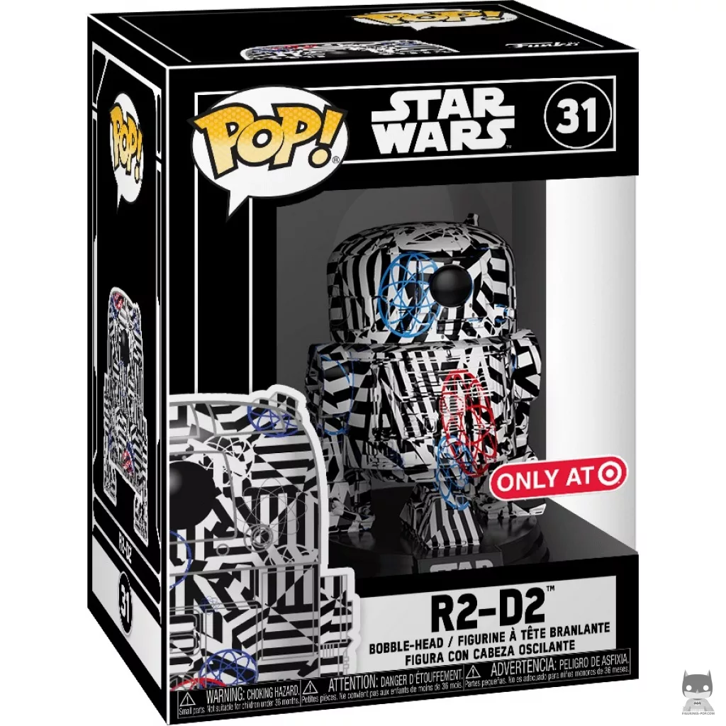 Figura Funko Pop! R2-D2 en su caja