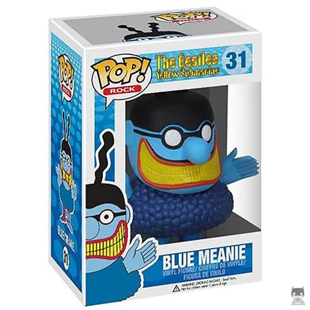 Figura Funko Pop! Blue Meanie en su caja