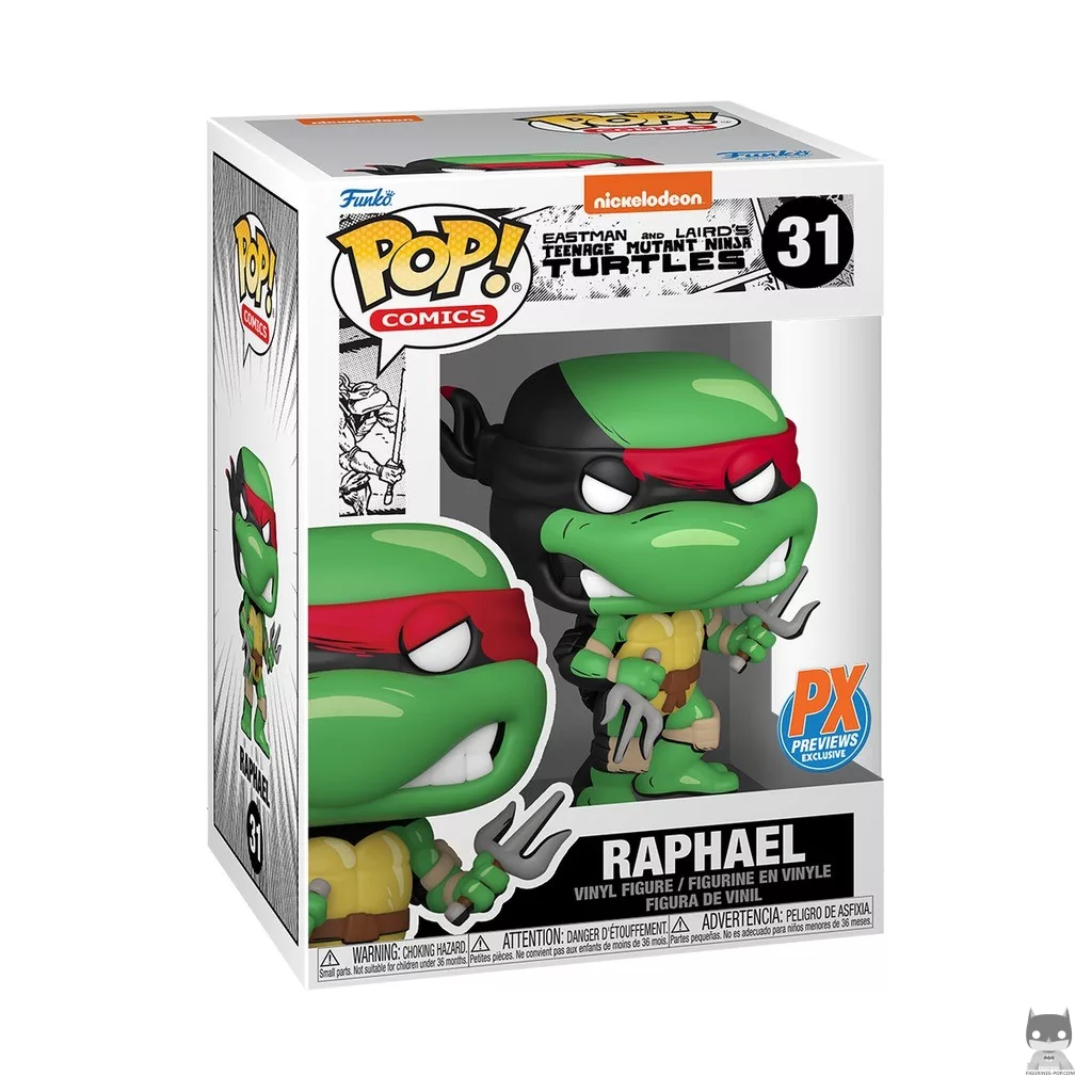 Figura Funko Pop! Rafael en su caja