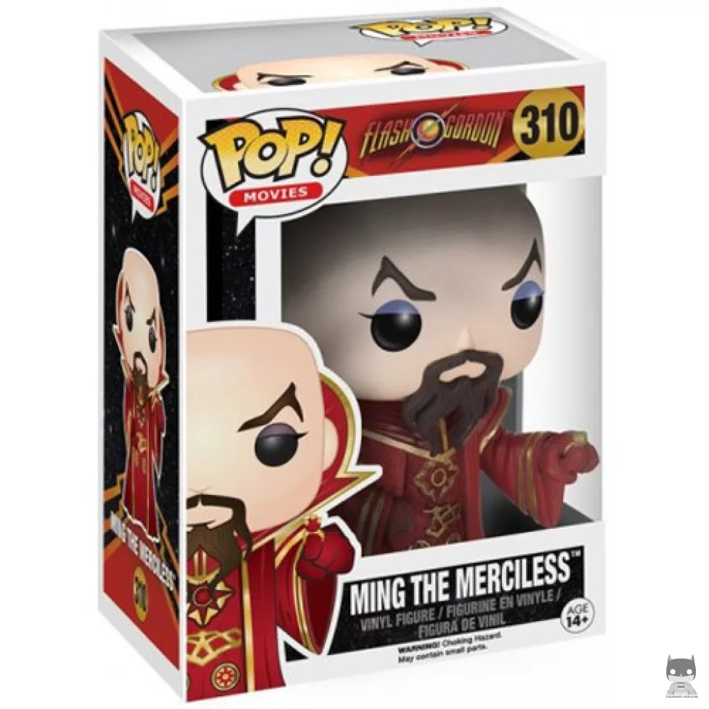 Figura Funko Pop! Emperador Ming el Despiadado en su caja