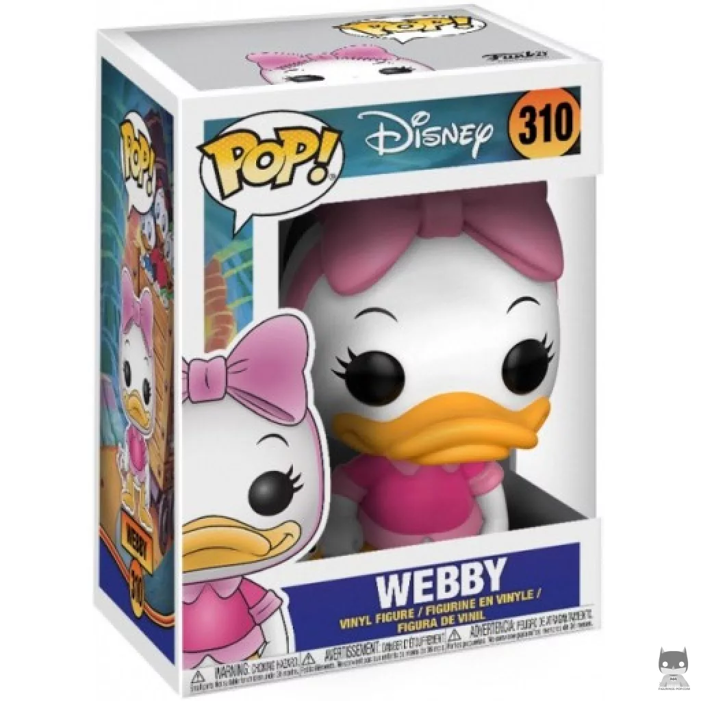 Figura Funko Pop! Webby en su caja
