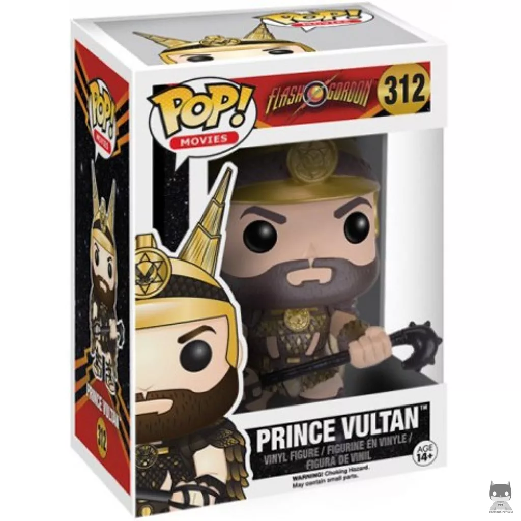 Figura Funko Pop! Príncipe Vultan en su caja