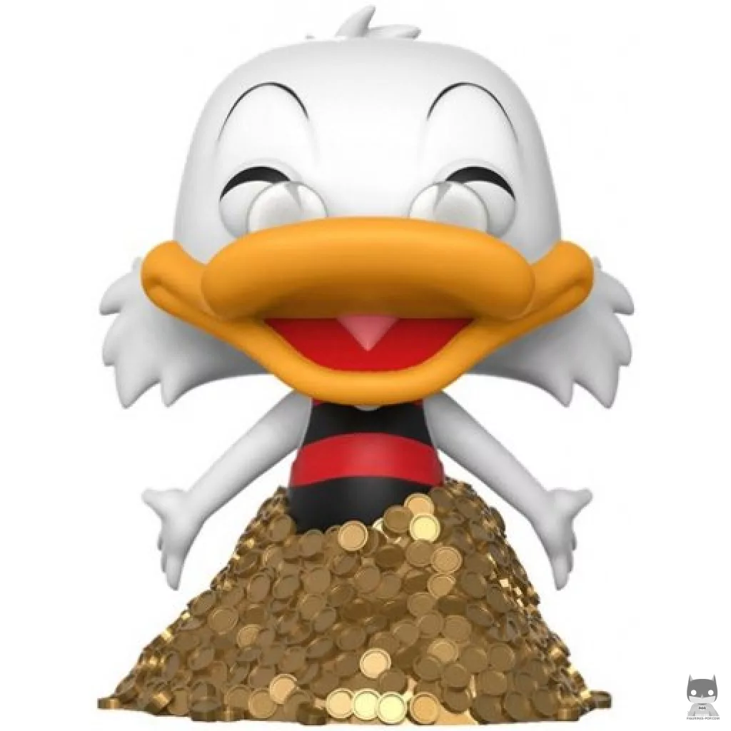 Figura Funko Pop! Tío Gilito con oro (Patoaventuras)