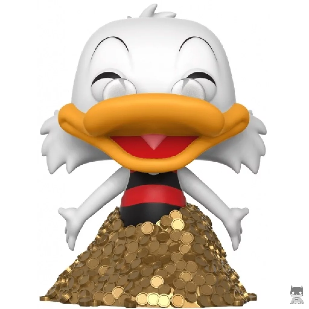 Figura Funko Pop! Tío Gilito con oro (Supersized) (Patoaventuras)