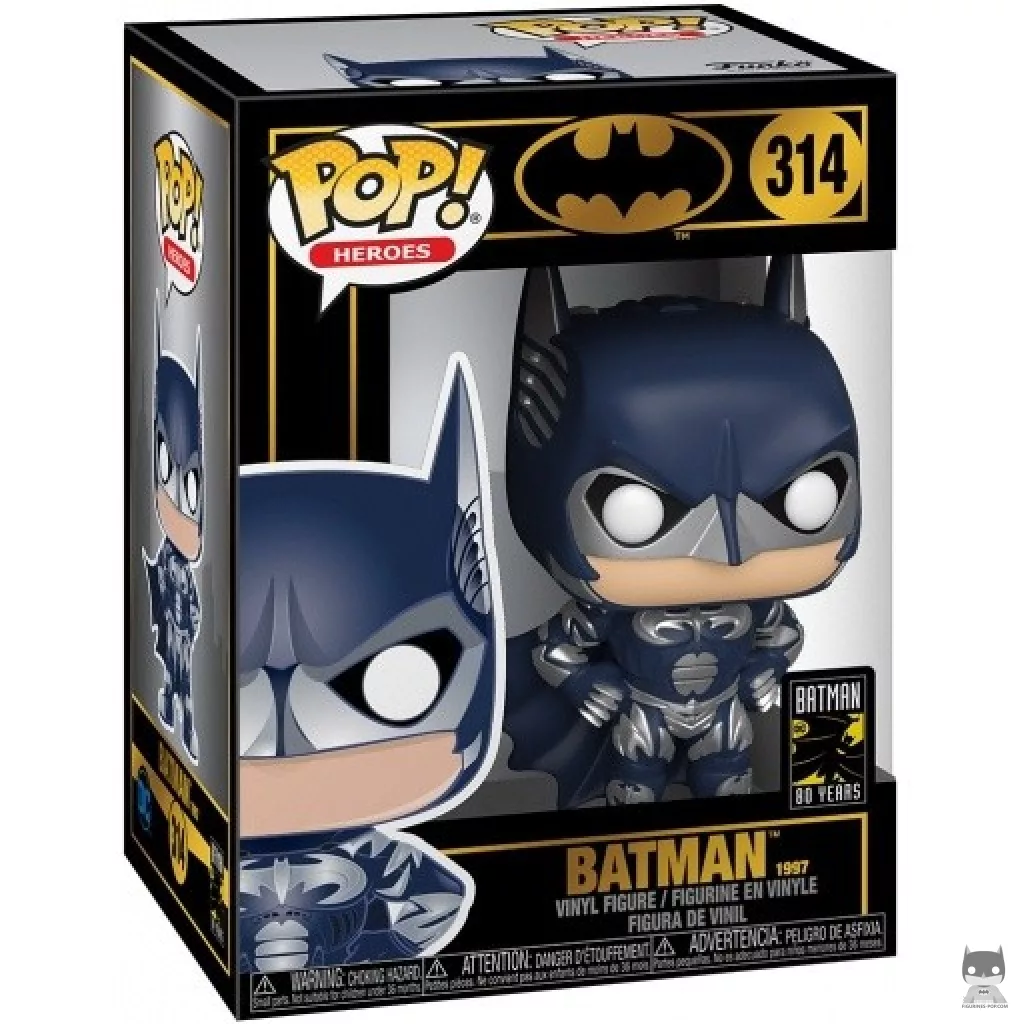 Figura Funko Pop! Batman (1997) en su caja