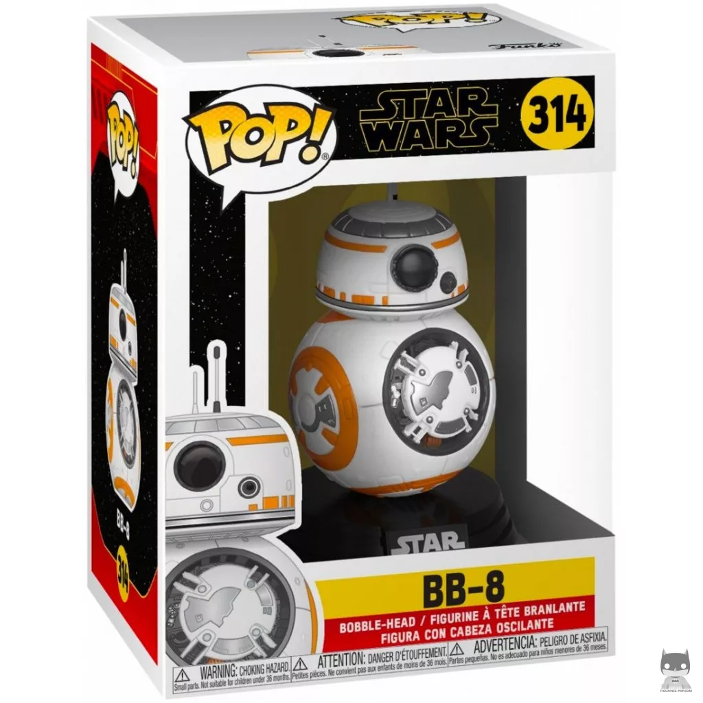 Figura Funko Pop! BB-8 en su caja