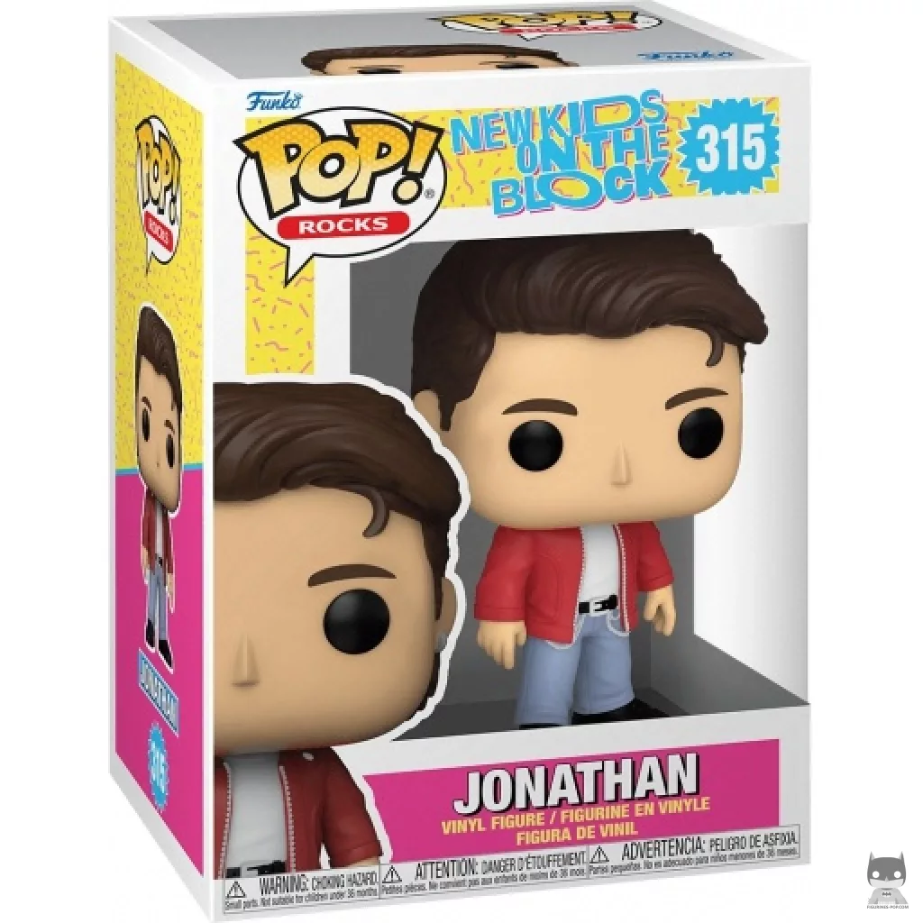 Figura Funko Pop! Jonathan Knight en su caja