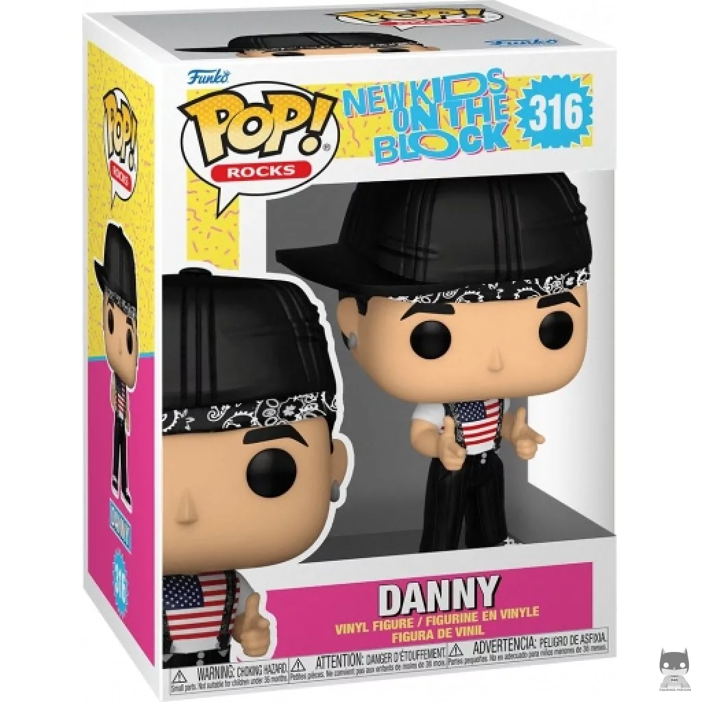 Figura Funko Pop! Danny Wood en su caja