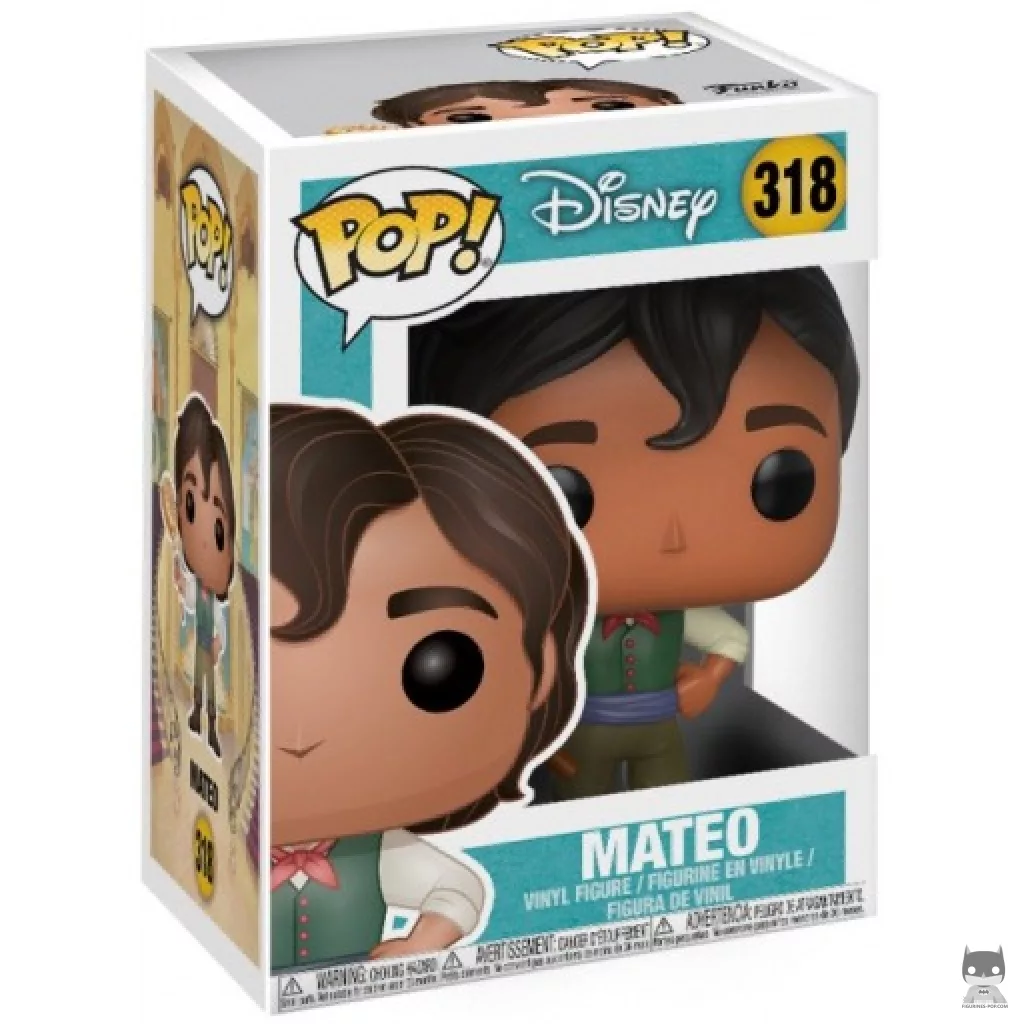 Figura Funko Pop! Mateo en su caja