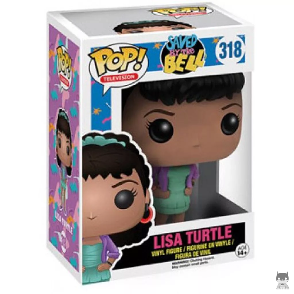 Figura Funko Pop! Lisa Turtle en su caja