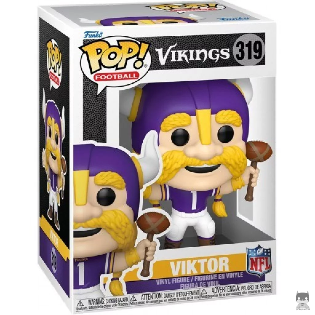 Figura Funko Pop! Viktor (Vikings) en su caja