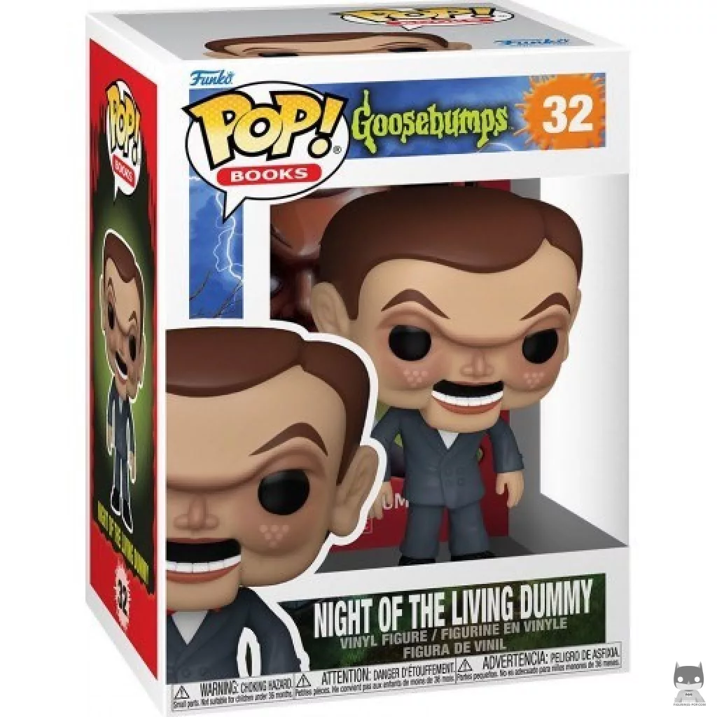 Figura Funko Pop! Slappy (La noche del muñeco viviente) en su caja