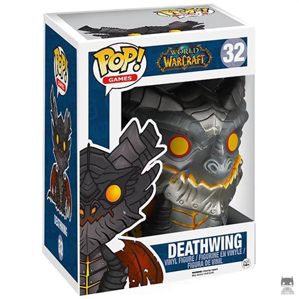 Figura Funko Pop! Deathwing (Supersized) en su caja