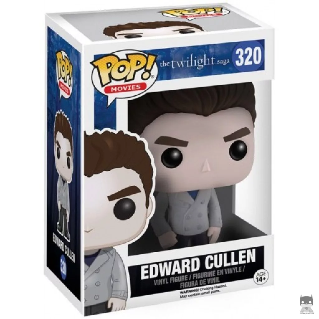Figura Funko Pop! Edward Cullen en su caja