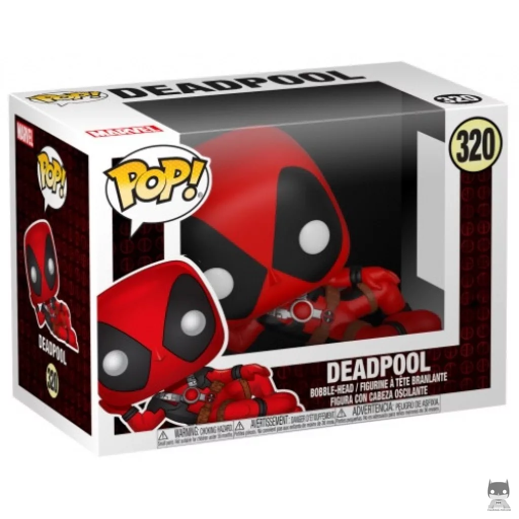 Figura Funko Pop! Deadpool informal en su caja