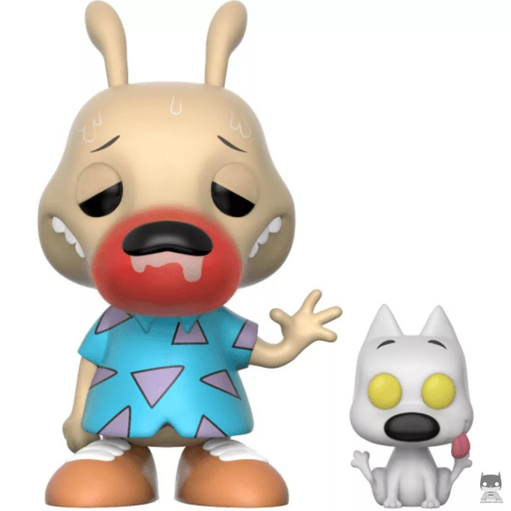 Figura Funko Pop! Rocko con Spunky (Chase) (La vida moderna de Rocko)