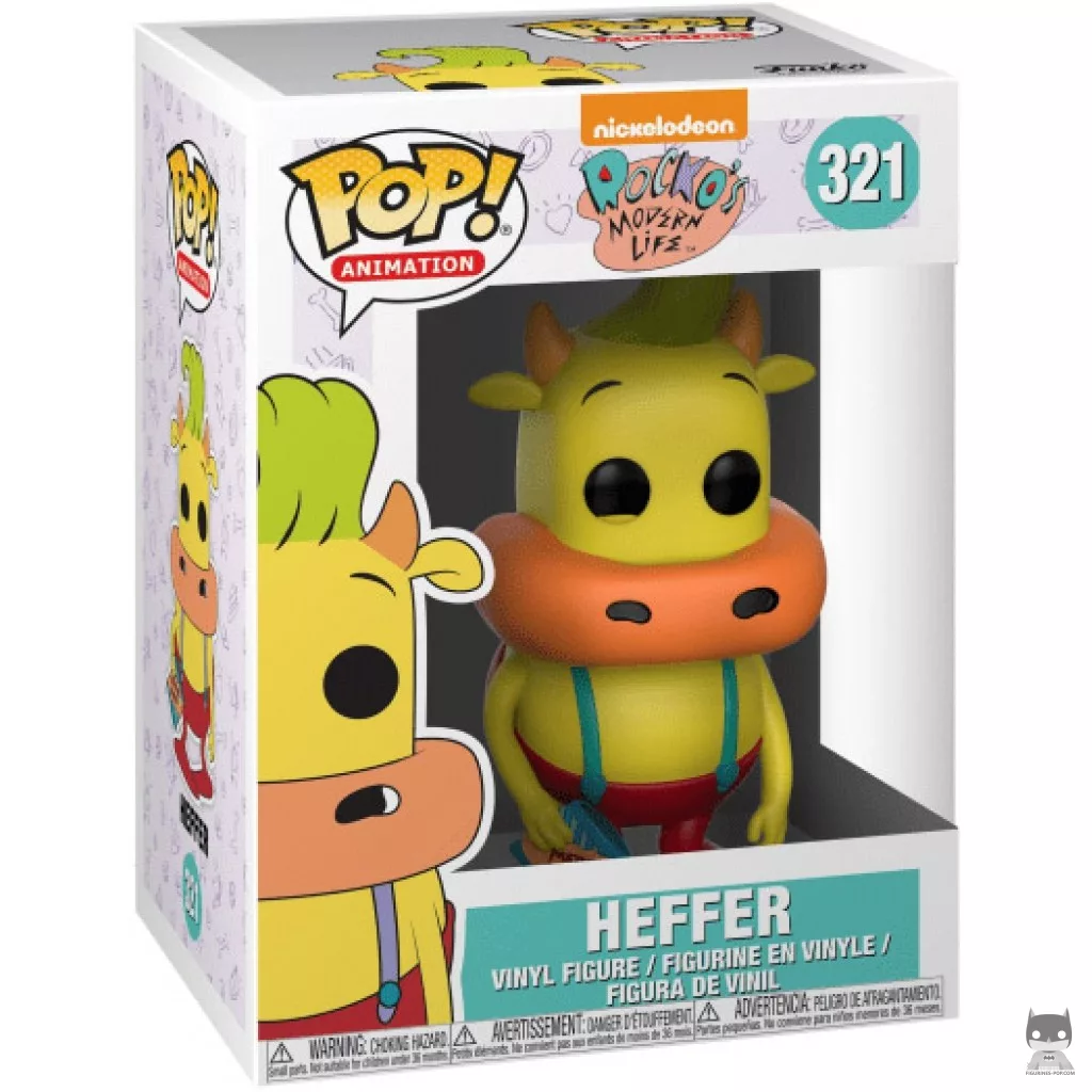 Figura Funko Pop! Heffer en su caja