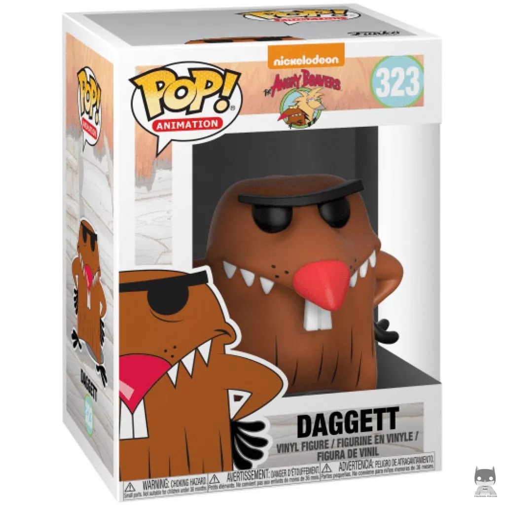 Figura Funko Pop! Daggett Beaver en su caja