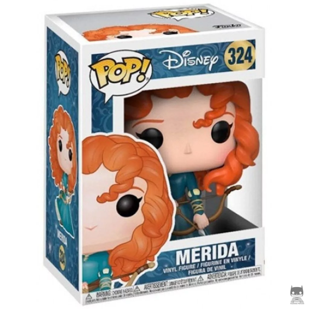 Figura Funko Pop! Mérida en su caja