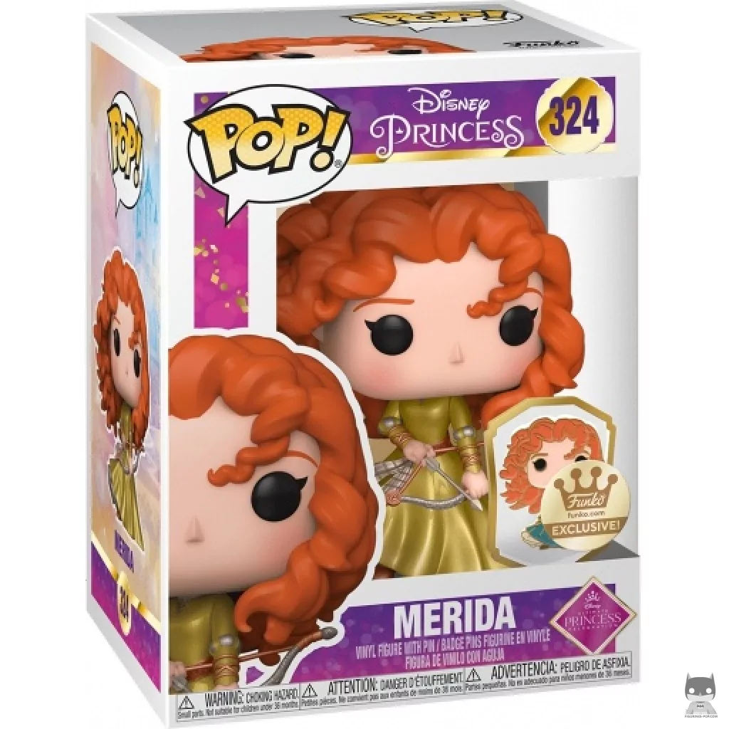 Figura Funko Pop! Mérida en su caja