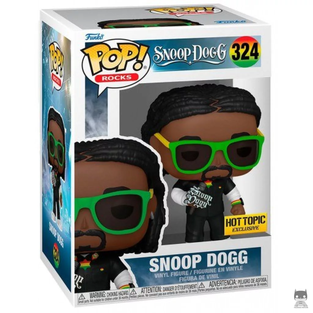 Figura Funko Pop! Snoop Dogg en su caja
