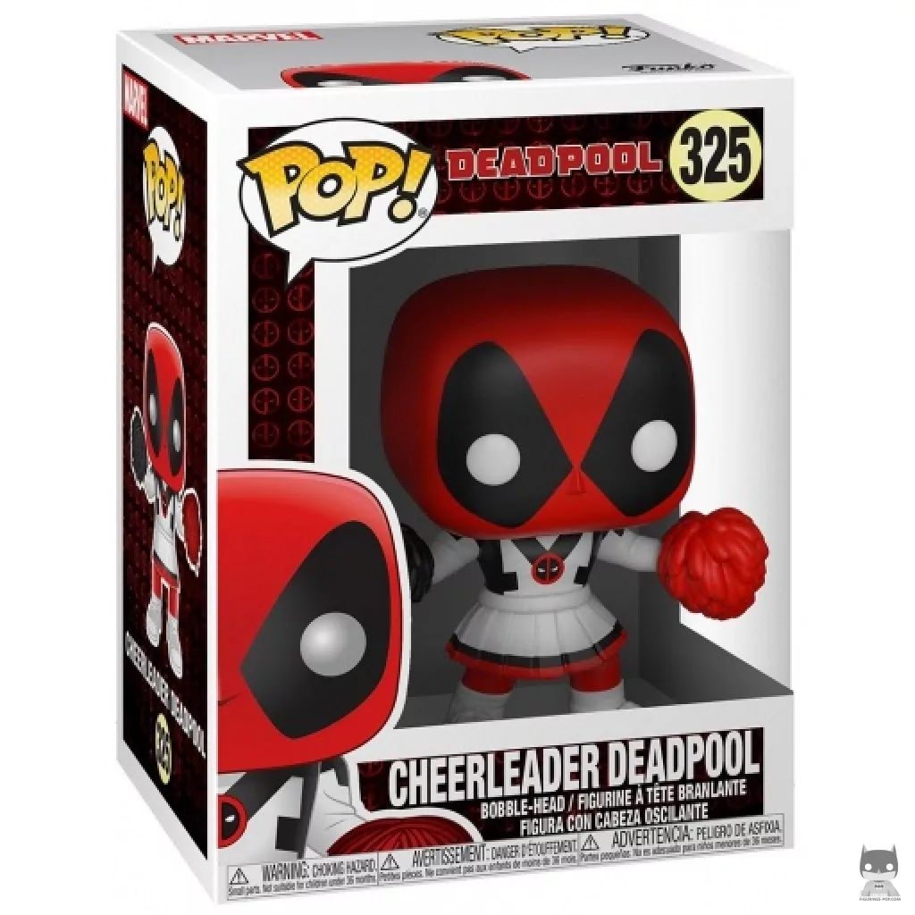 Figura Funko Pop! Deadpool animadora en su caja