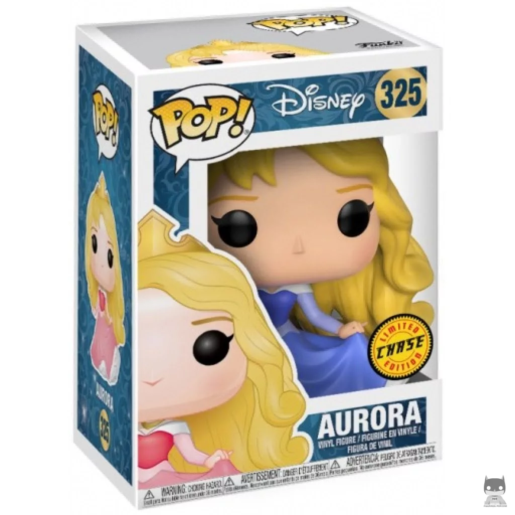 Figura Funko Pop! Aurora (Chase) en su caja