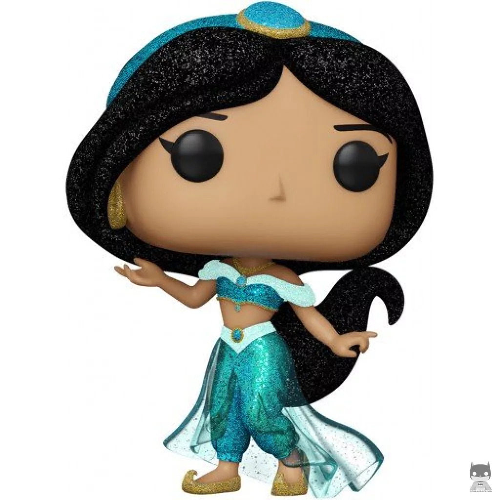 Figura Funko Pop! Jasmine (Purpurina de diamante) (Aladdín)